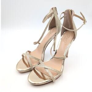 Jewel by Badgley Mischka Galen Strappy Platform Sandals Women's Size US8 EU39
